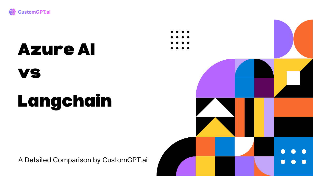 Comparison Image cover for the blog Azure AI vs Langchain