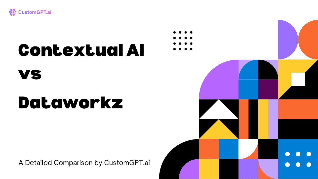 Comparison Image cover for the blog Contextual AI vs Dataworkz