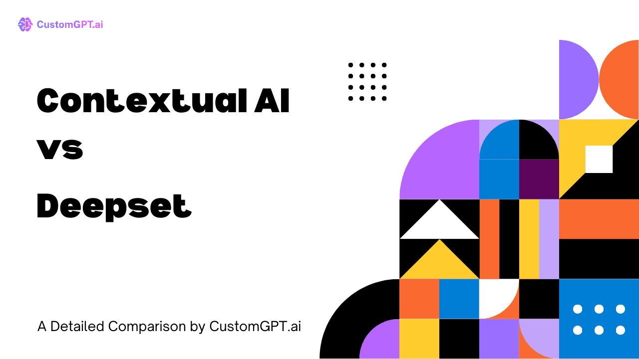 Comparison Image cover for the blog Contextual AI vs Deepset