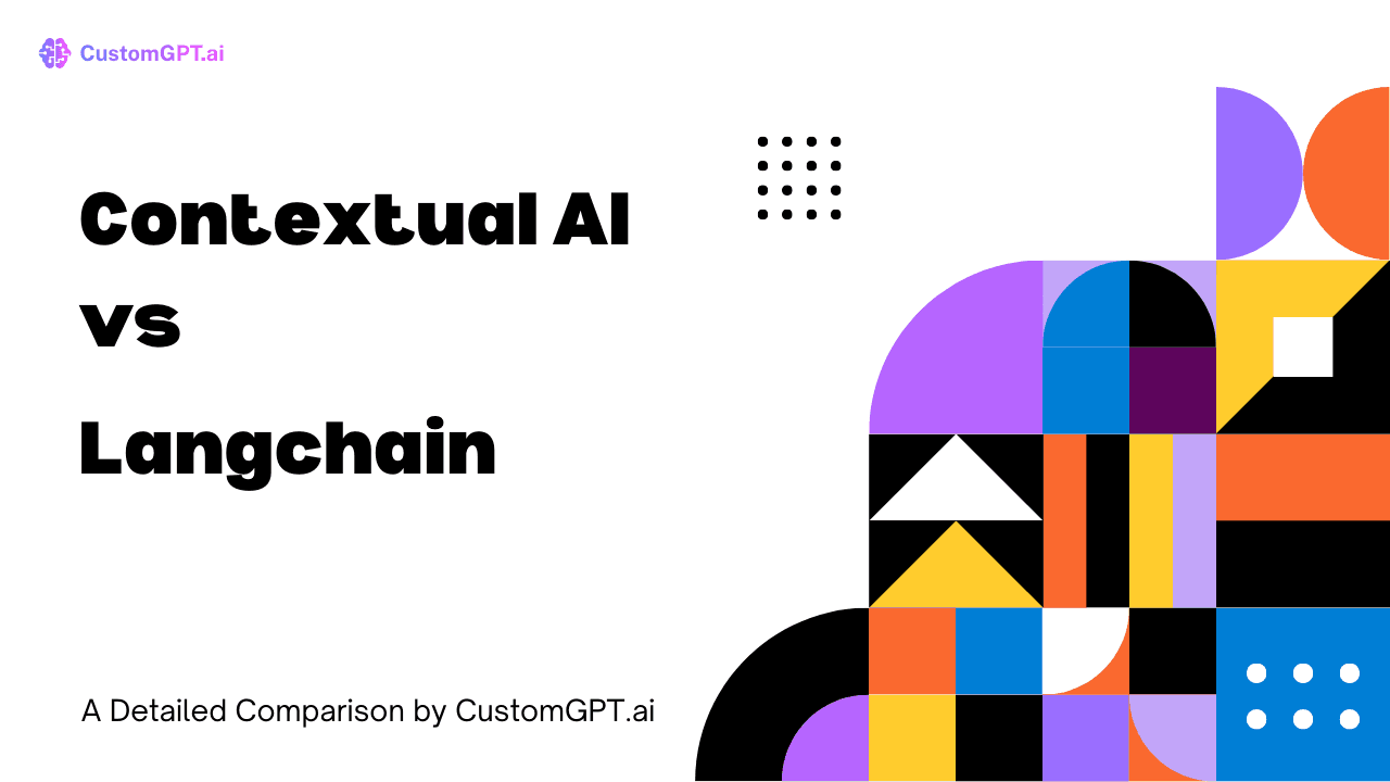 Comparison Image cover for the blog Contextual AI vs Langchain