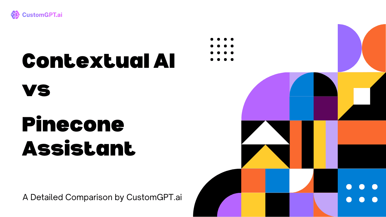 Comparison Image cover for the blog Contextual AI vs Pinecone Assistant