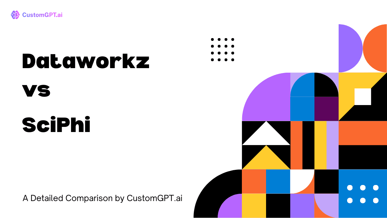 Comparison Image cover for the blog Dataworkz vs SciPhi