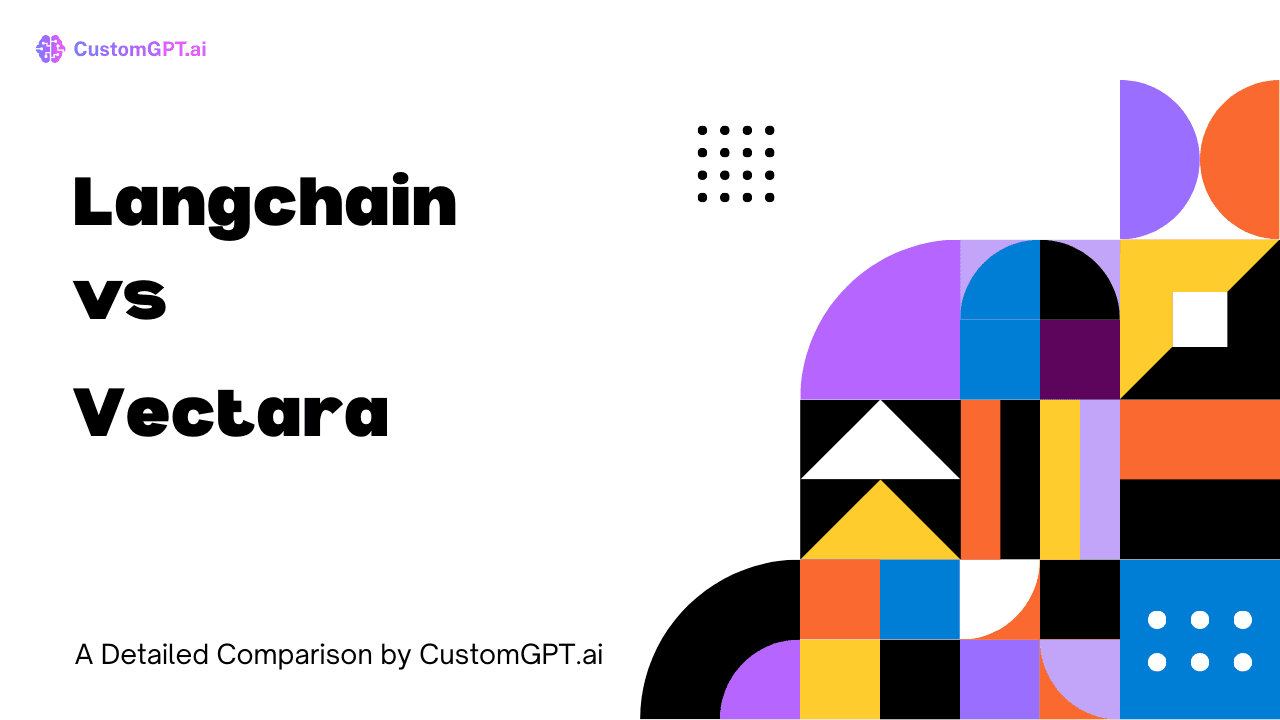 Comparison Image cover for the blog Langchain vs Vectara