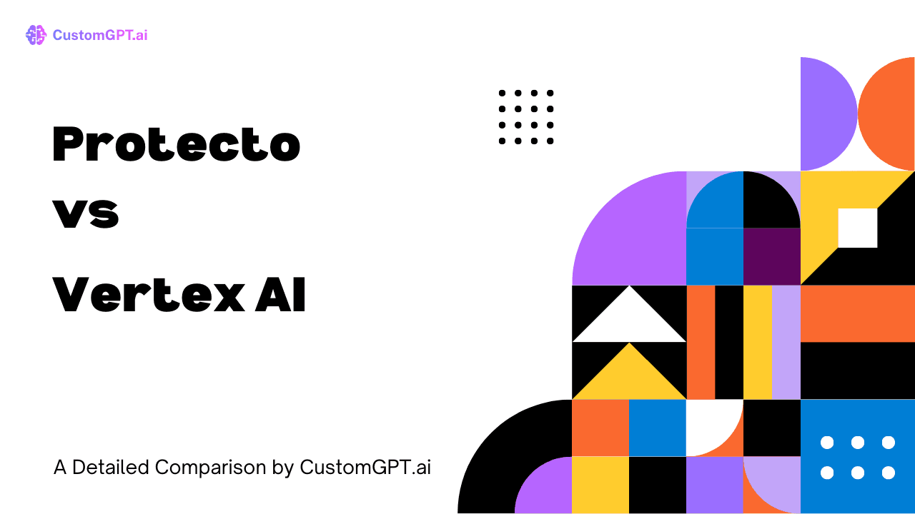 Comparison Image cover for the blog Protecto vs Vertex AI