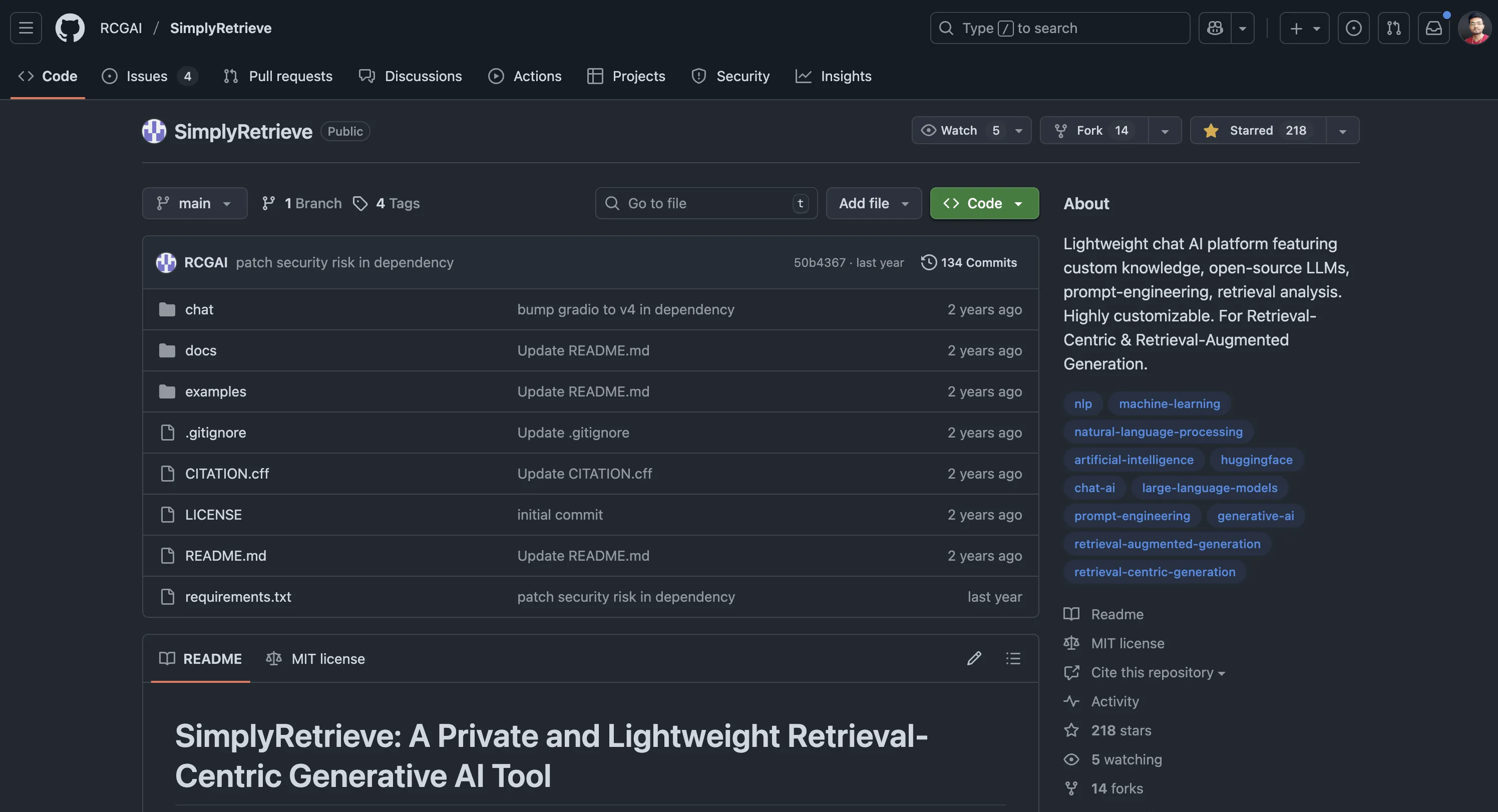 SimplyRetrieve Landing Page Screenshot